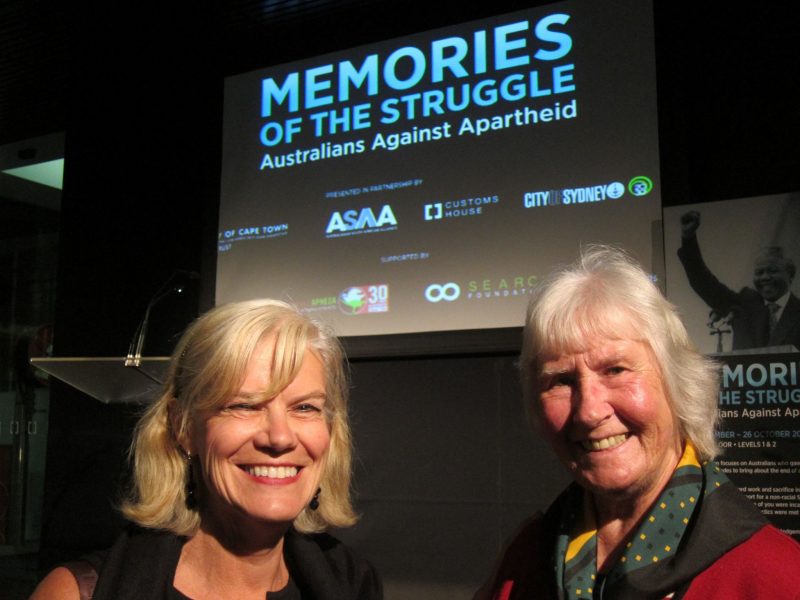 ‘MEMORIES OF THE STRUGGLE’: Australians Against Apartheid - Sydney ...