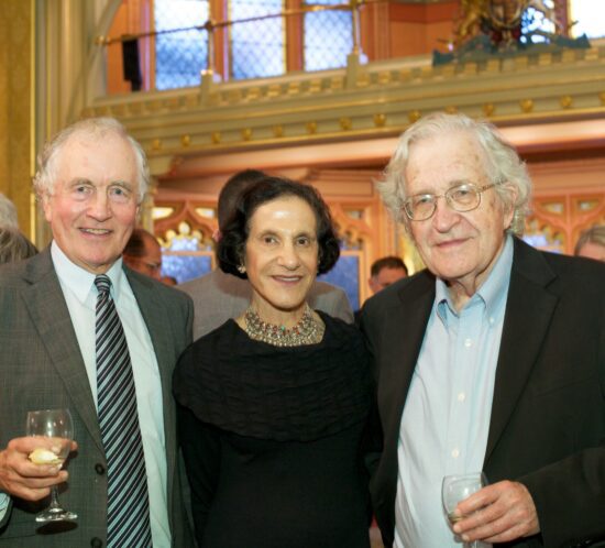Marie Bashir, Stuart Rees and Noam Chomskey