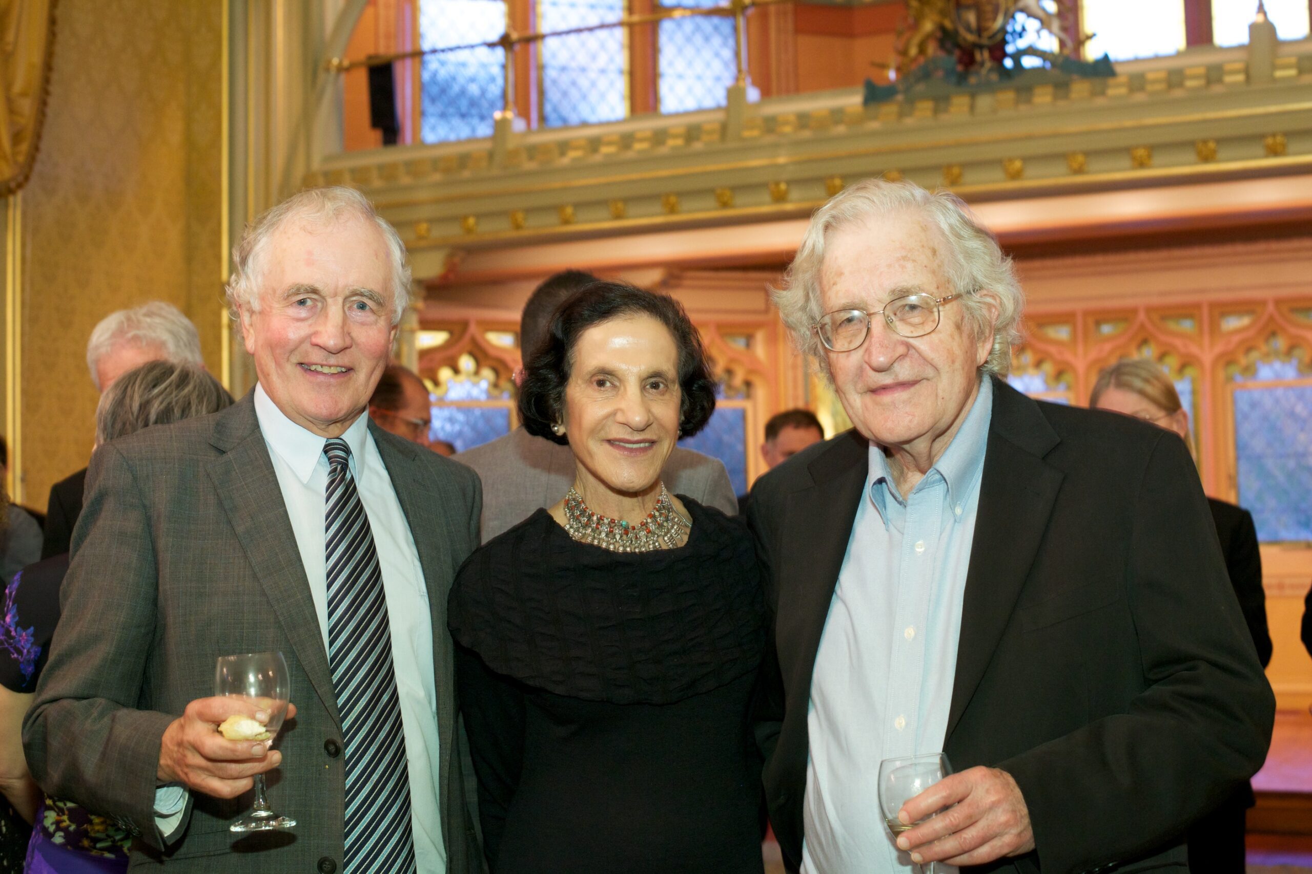 Marie Bashir, Stuart Rees and Noam Chomskey